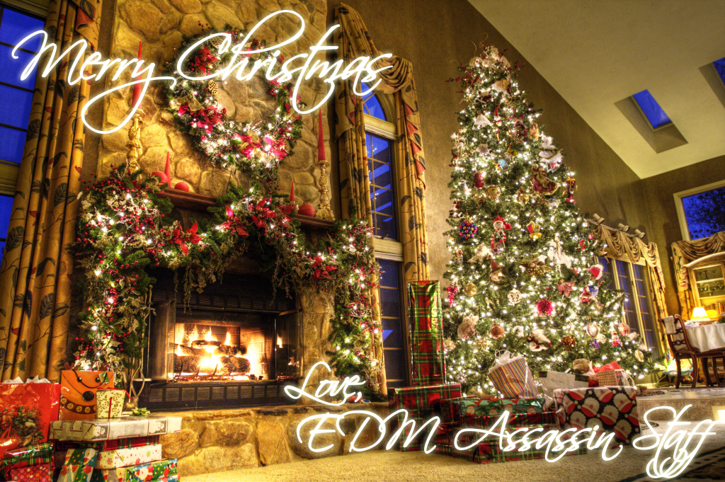 EDM Assassin Christmas Card