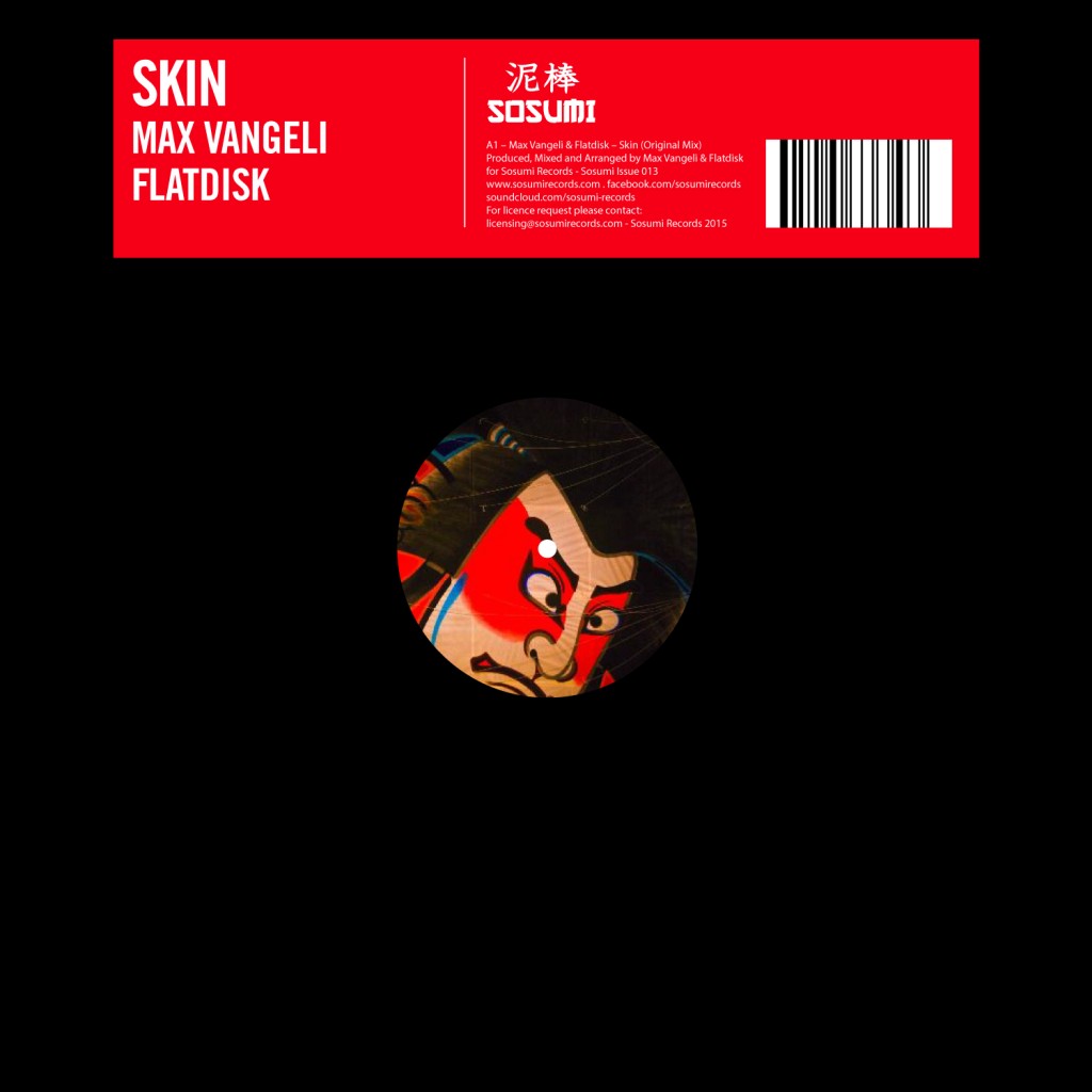 Max Vangeli & Flatdisk - Skin Artwork