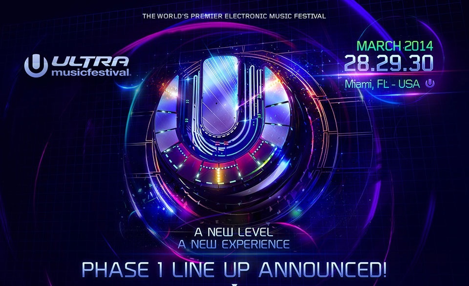 Massive Phase One Lineup Announced For Ultra Music