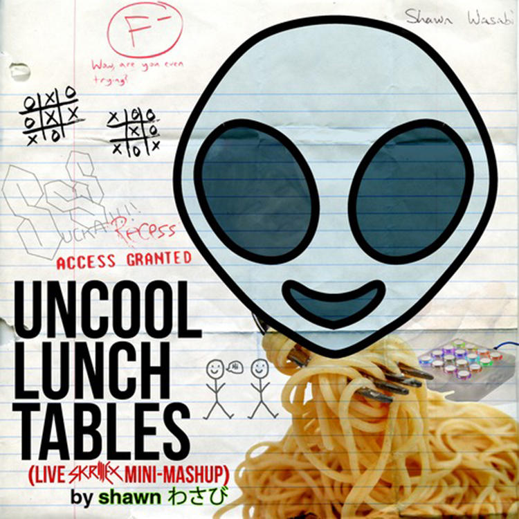 Shawn-Wasabi-Uncool-Lunch-Tables-Skrillex-Recess-mashup