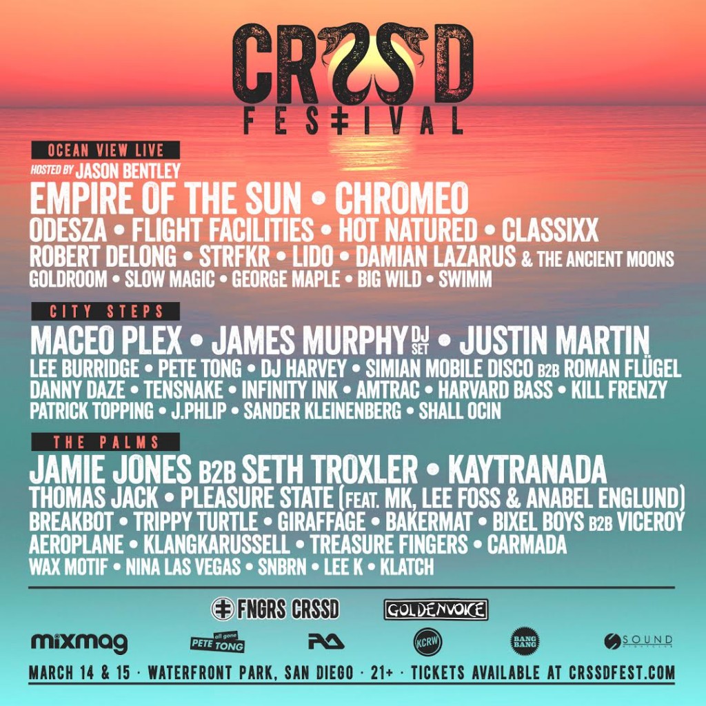 CRSSD Full Lineup