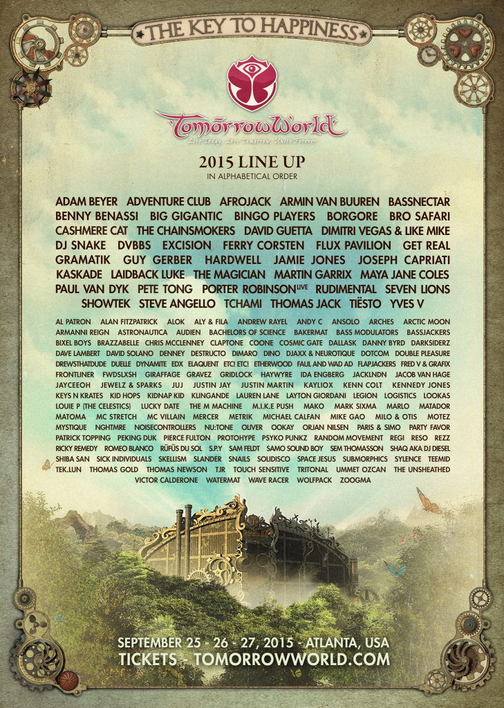 TomorrowWorld2015lineup