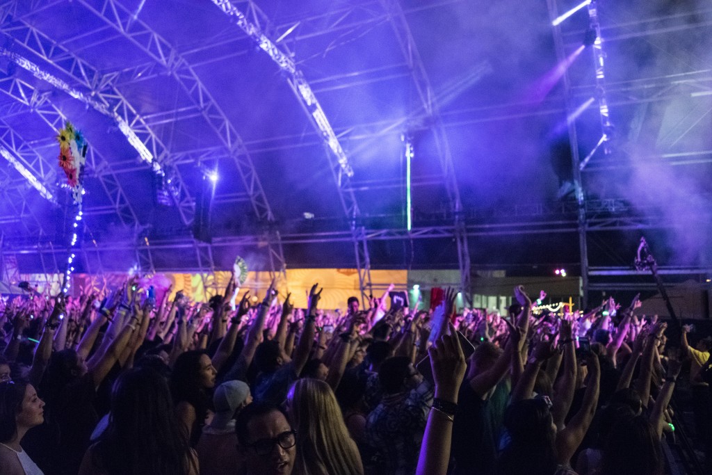 The crowd was wild during JAUZ's set.