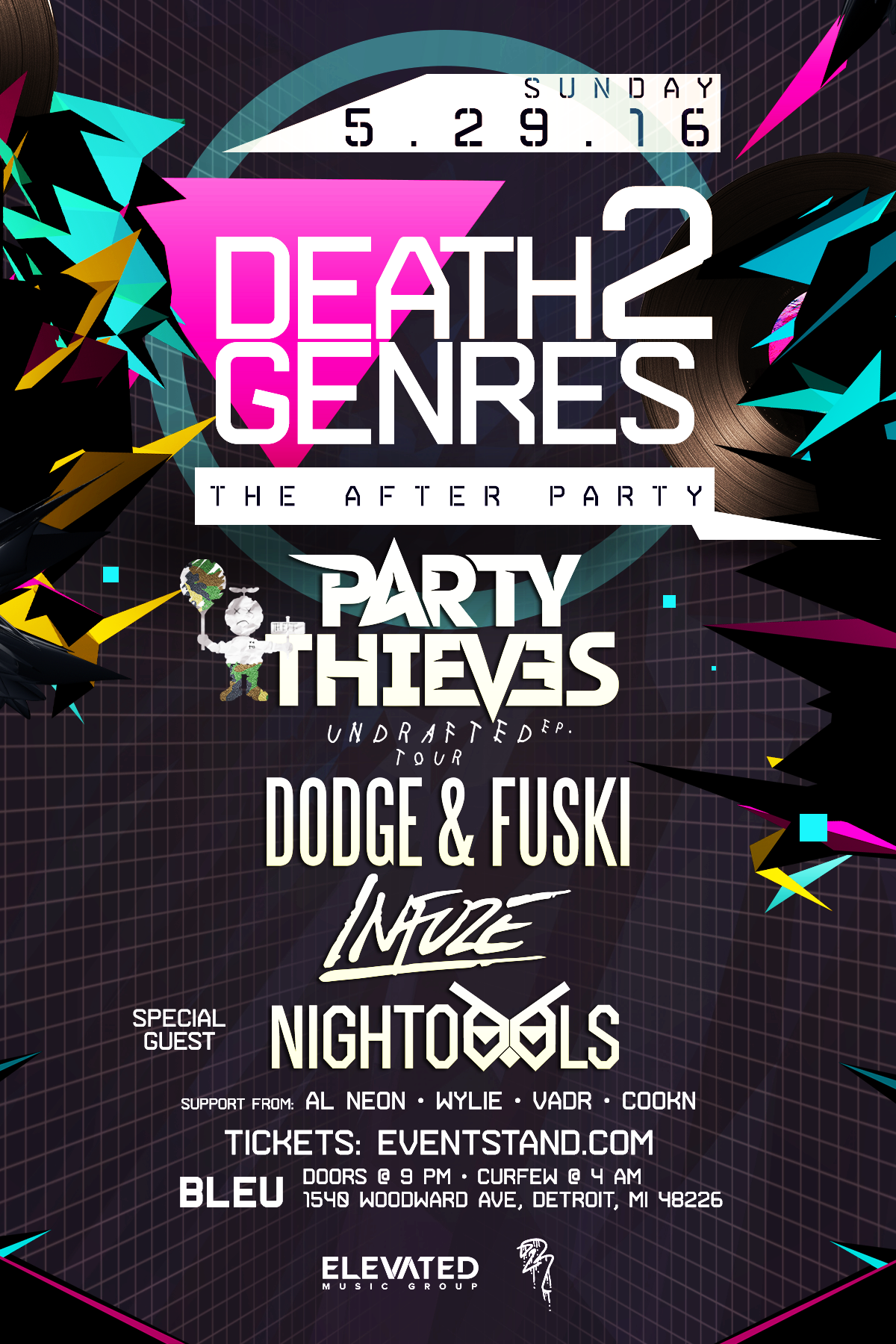 Death 2 Genres Movement After Party Preview By The Wavs