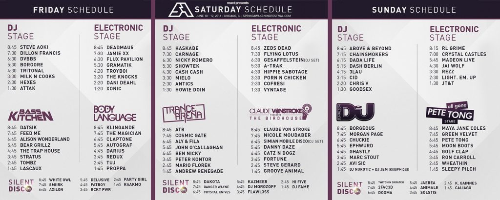 SAMF 3 day