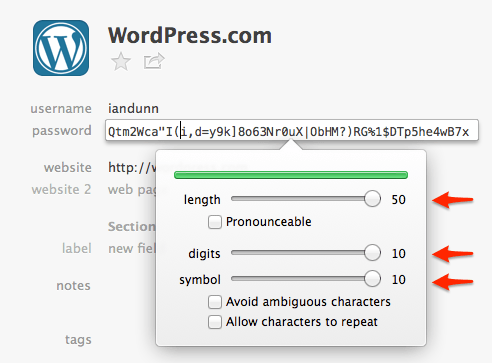 Wordpress.com example