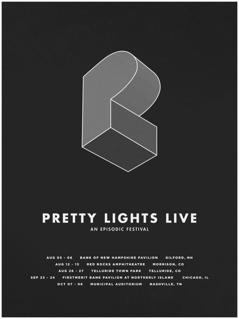 Pretty Lights Announces "An Episodic Festival" Tour Dates and LineUps